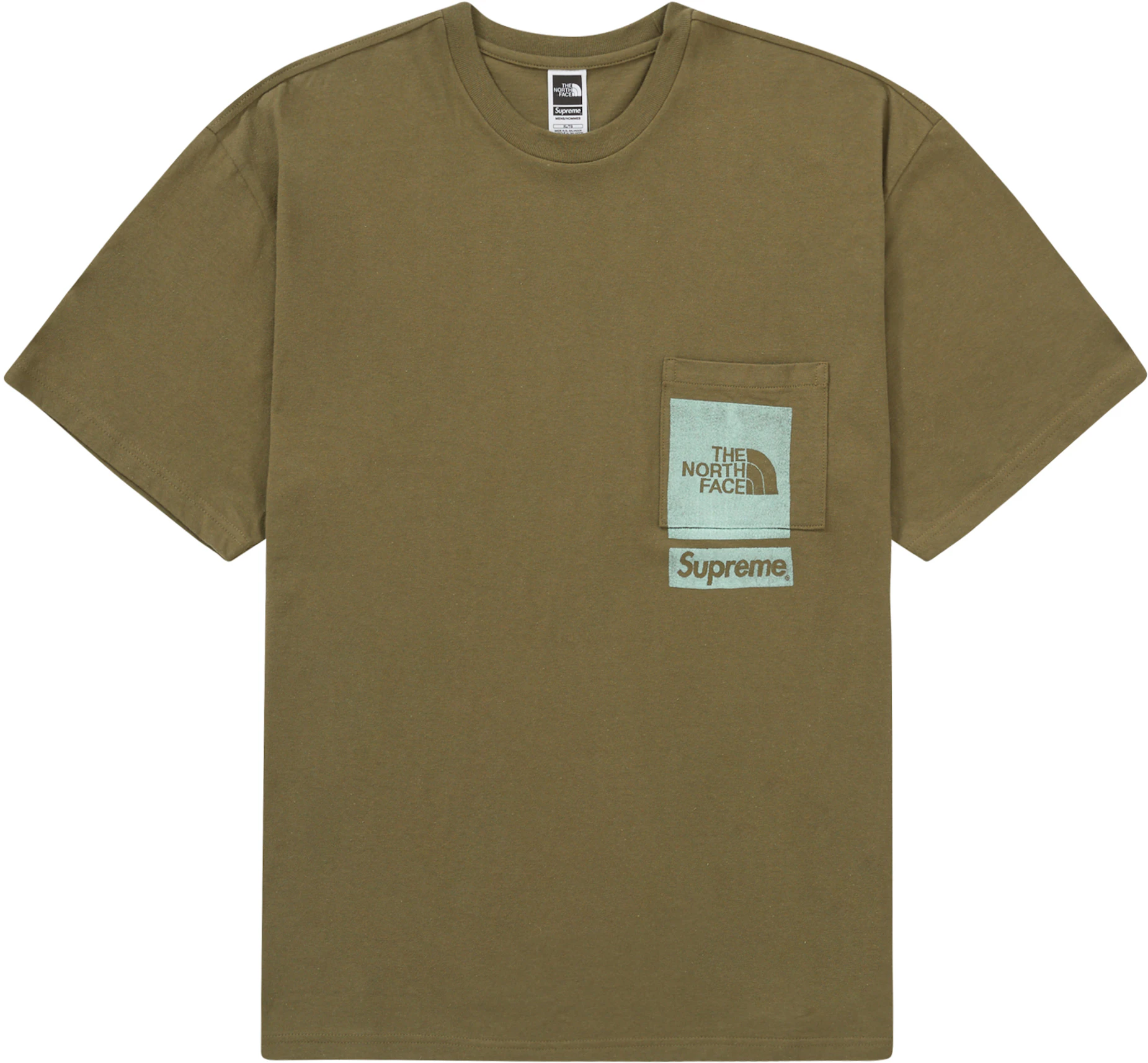 The North Face Printed Tee Olive - - JP