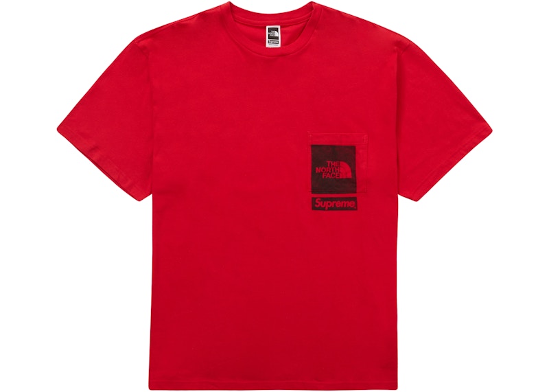 Supreme North Face Printed Pocket Tee