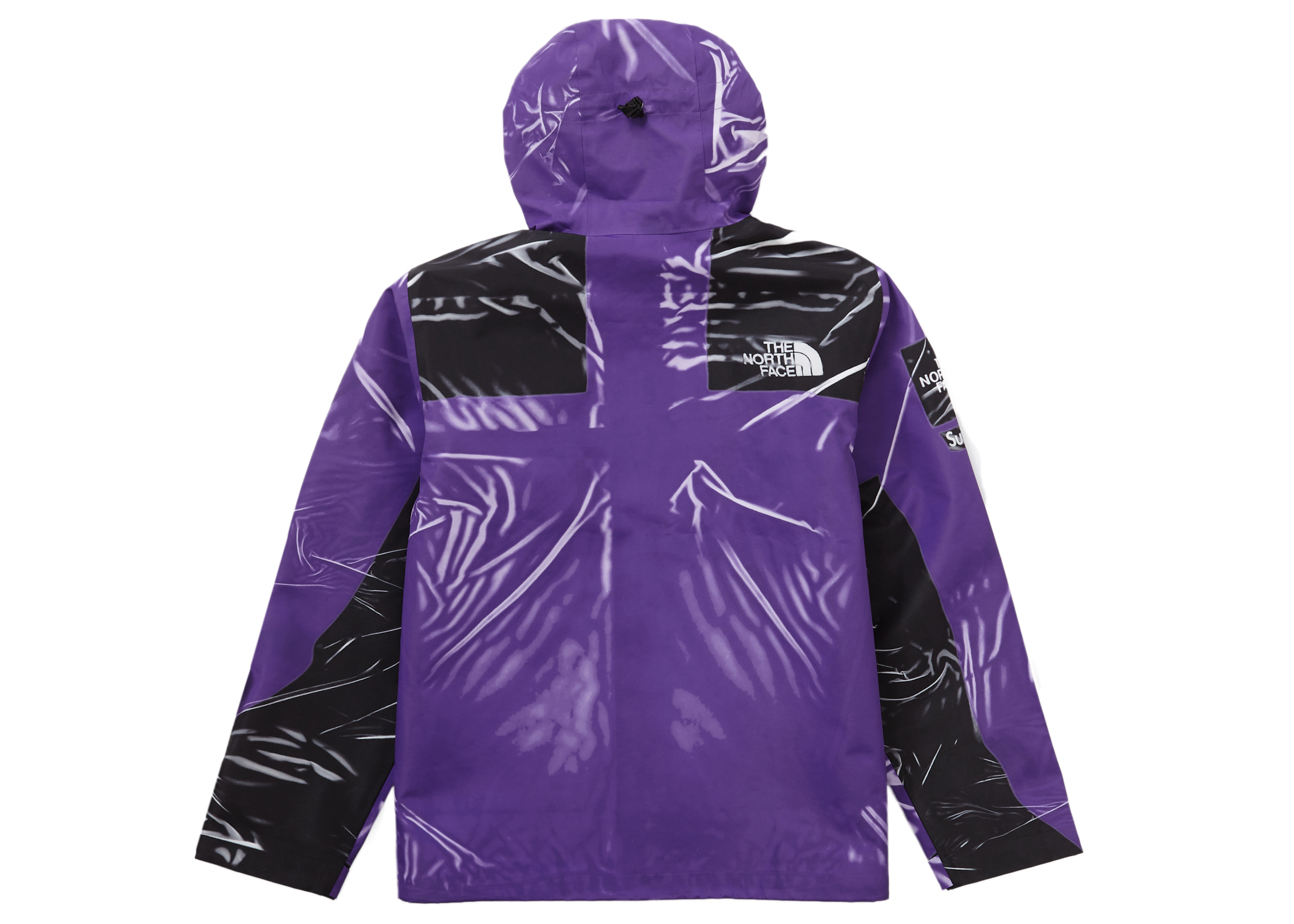 Supreme The North Face Printed Taped Seam Shell Trompe L'oeil Jacket Purple