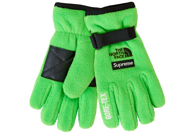 Supreme The North Face RTG Fleece Glove Bright Green