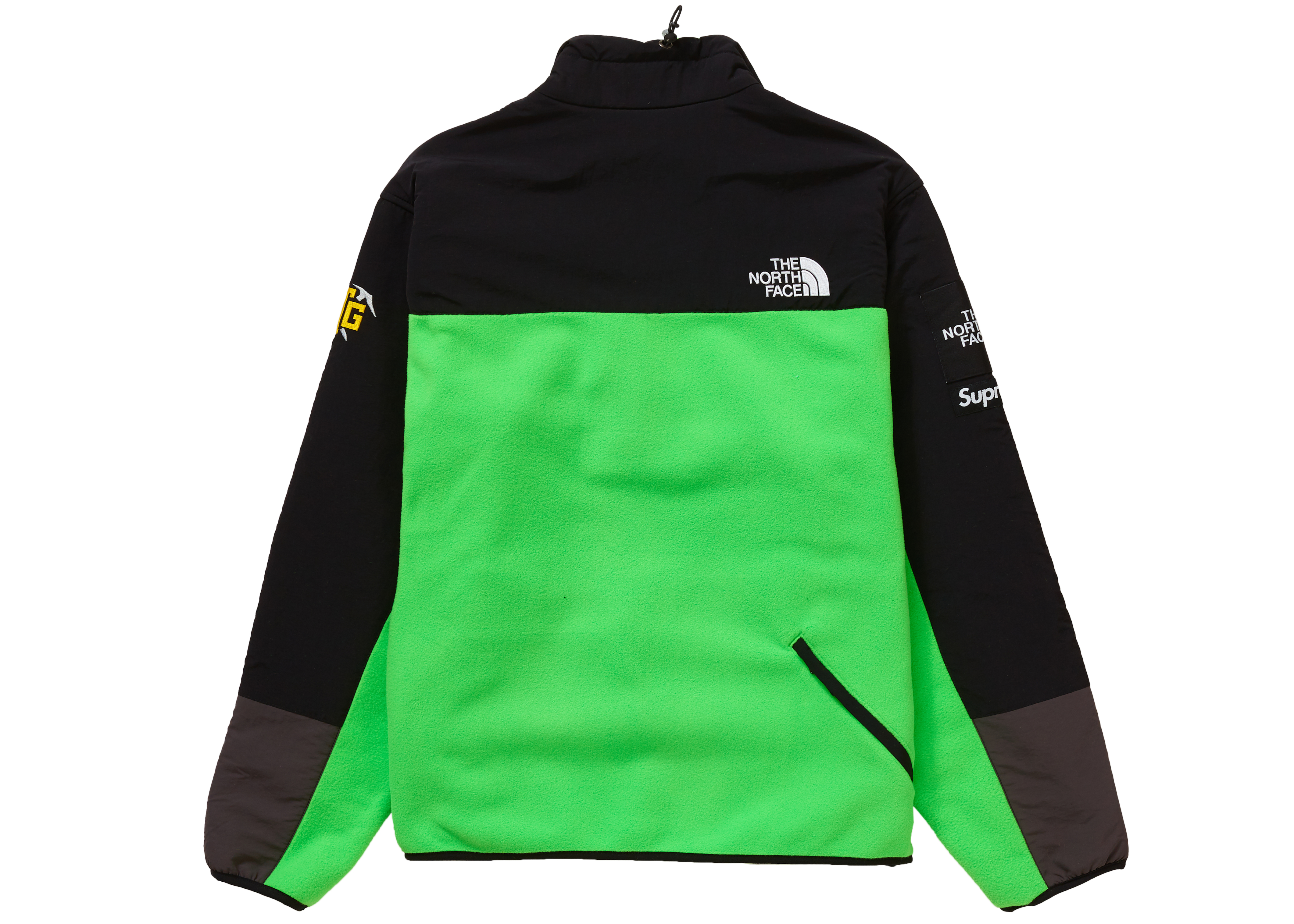 Supreme The North Face RTG Fleece Jacket Bright Green Men's - SS20