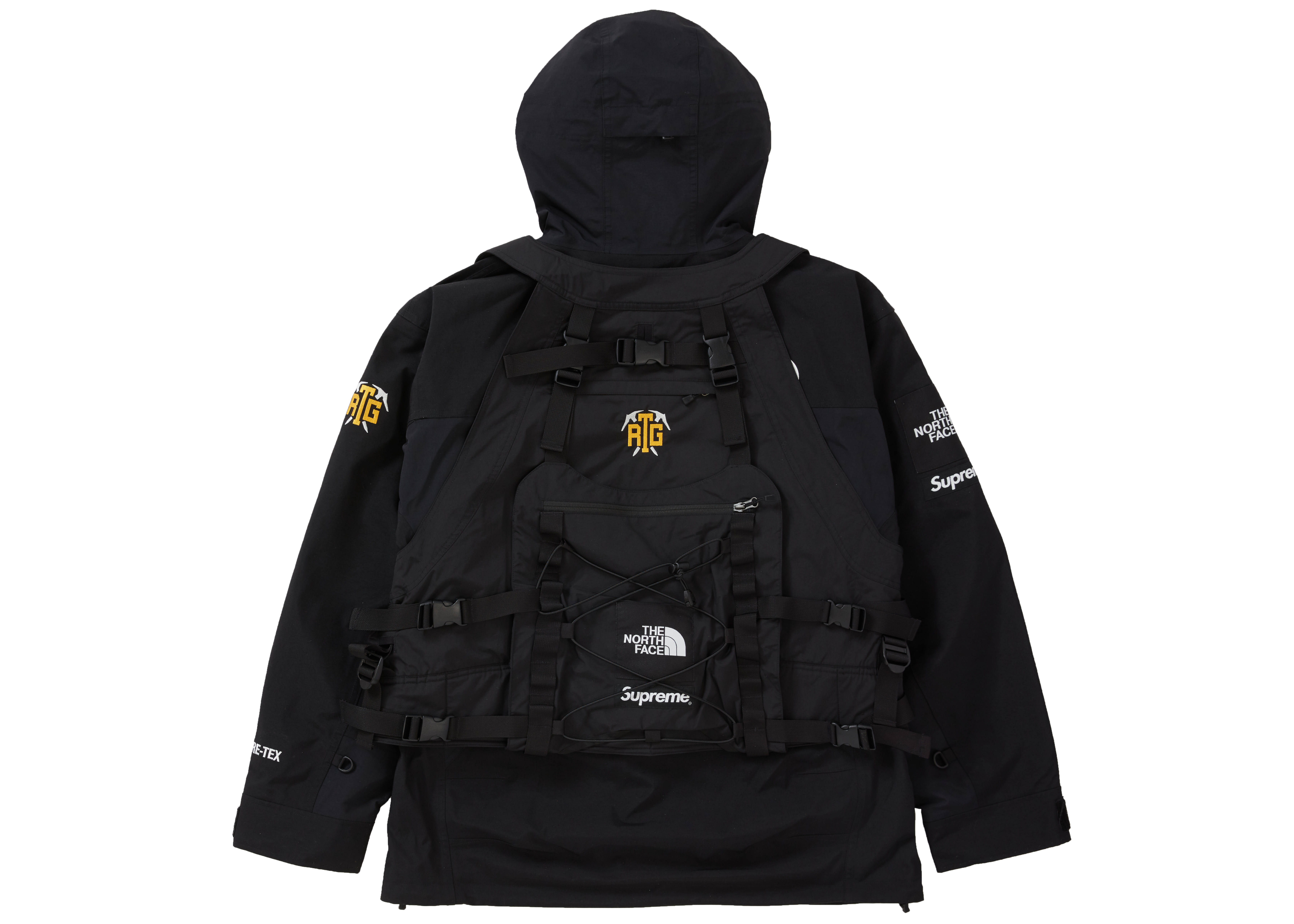 Supreme The North Face RTG Jacket + Vest Black Men's - SS20 - US