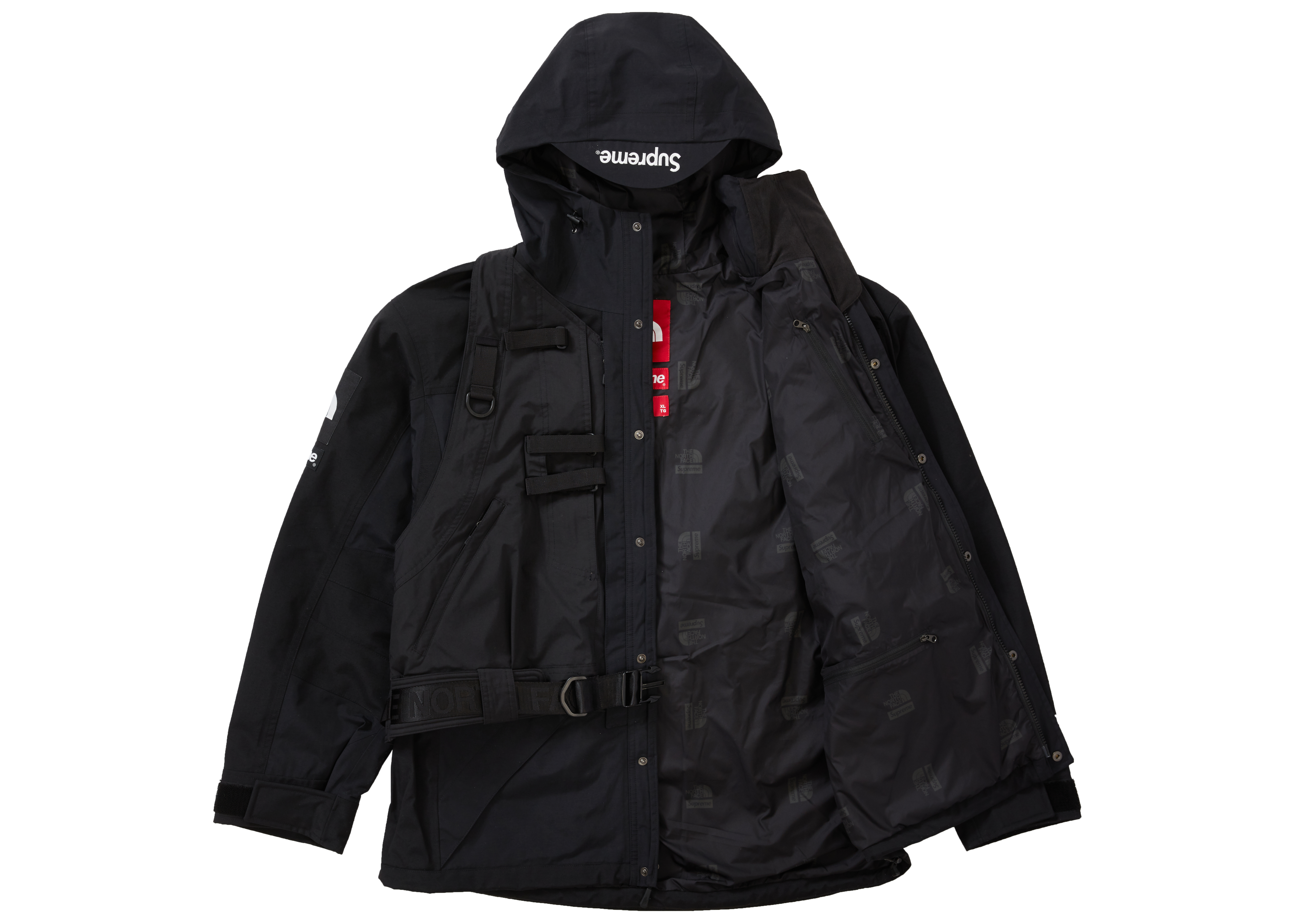 Supreme The North Face RTG Jacket + Vest Black Men's - SS20 - GB