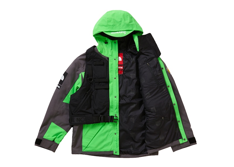 Supreme The North Face RTG Jacket + Vest Bright Green