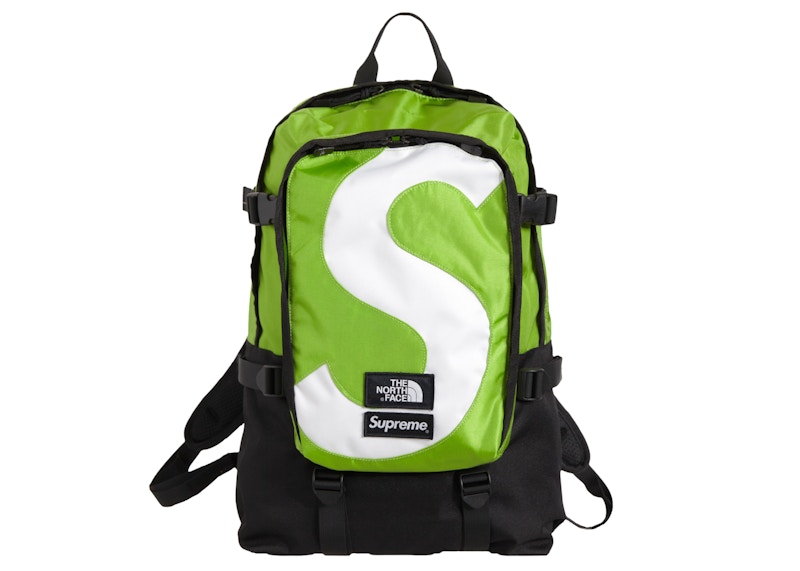 Supreme The North Face S Logo Expedition Backpack Lime - FW20 - CN