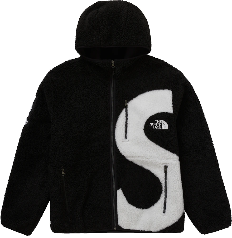 Supreme The North Face S Logo Fleece Jacket Black