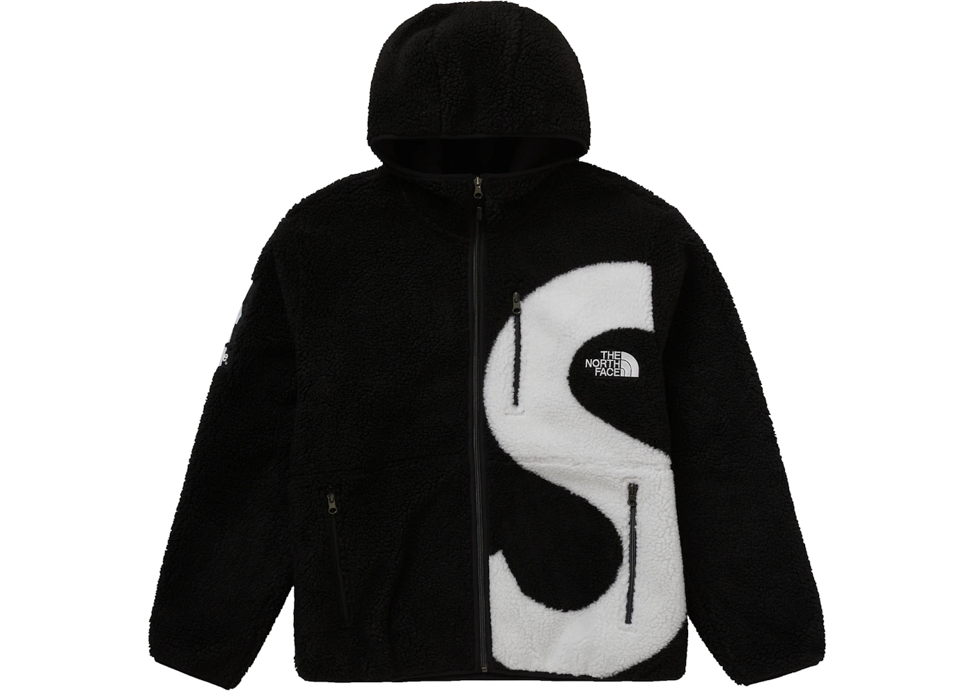 Supreme The North Face S Logo Fleece Jacket Black Men's FW20 US