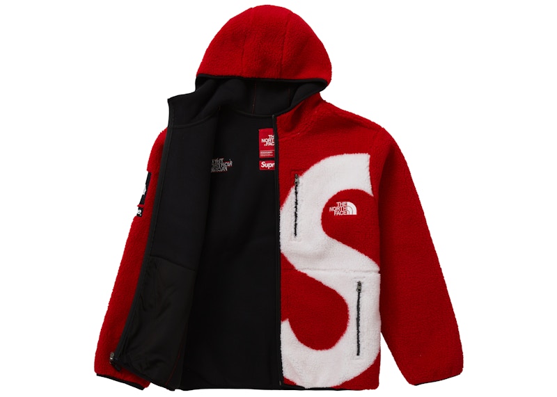 Supreme The North Face S Logo Fleece Jacket Red メンズ - FW20 - JP