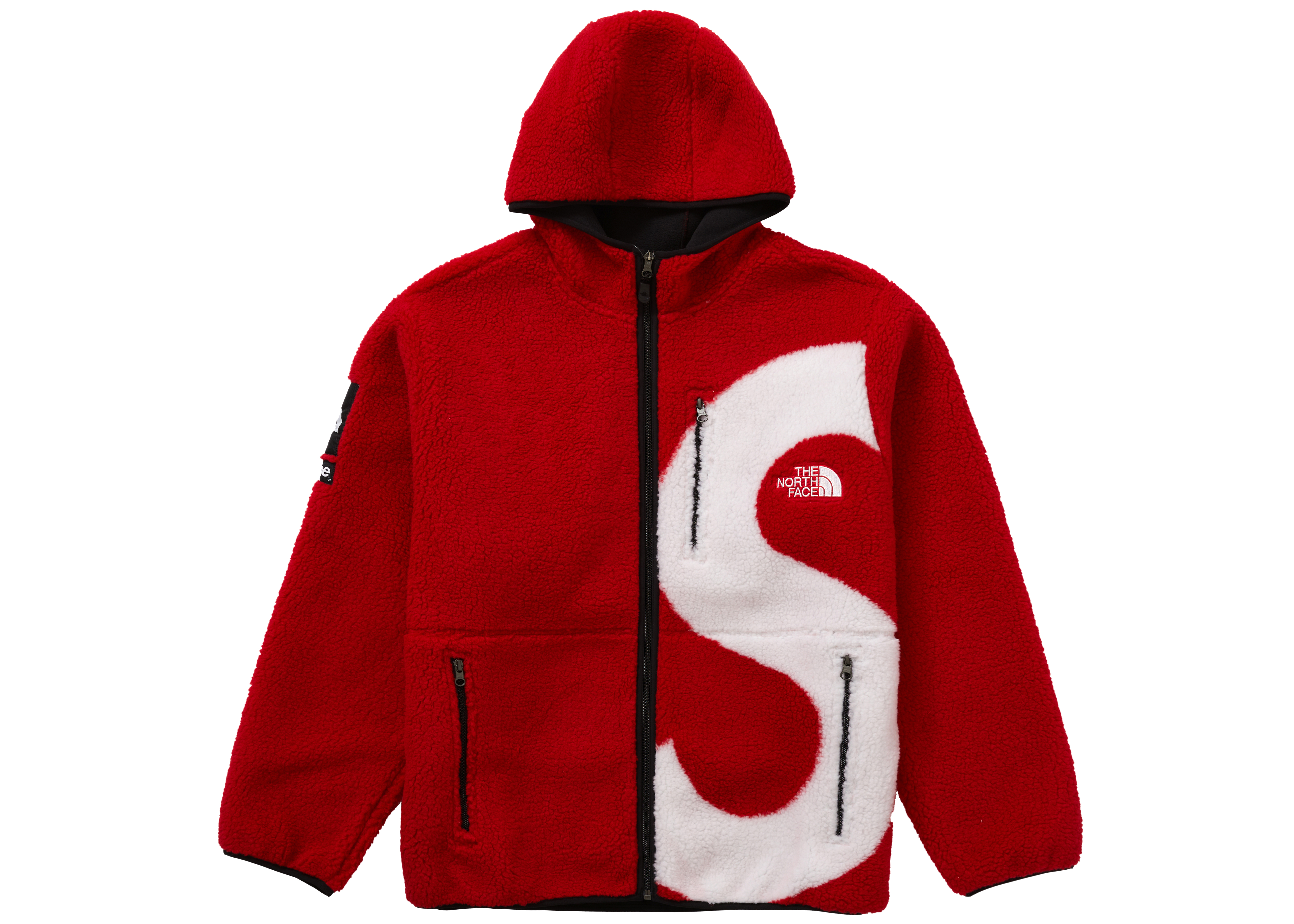 Supreme The North Face S Logo Fleece Jacket Red Men's - FW20 - US