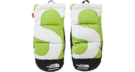 Supreme The North Face S Logo Nuptse Mitts Lime