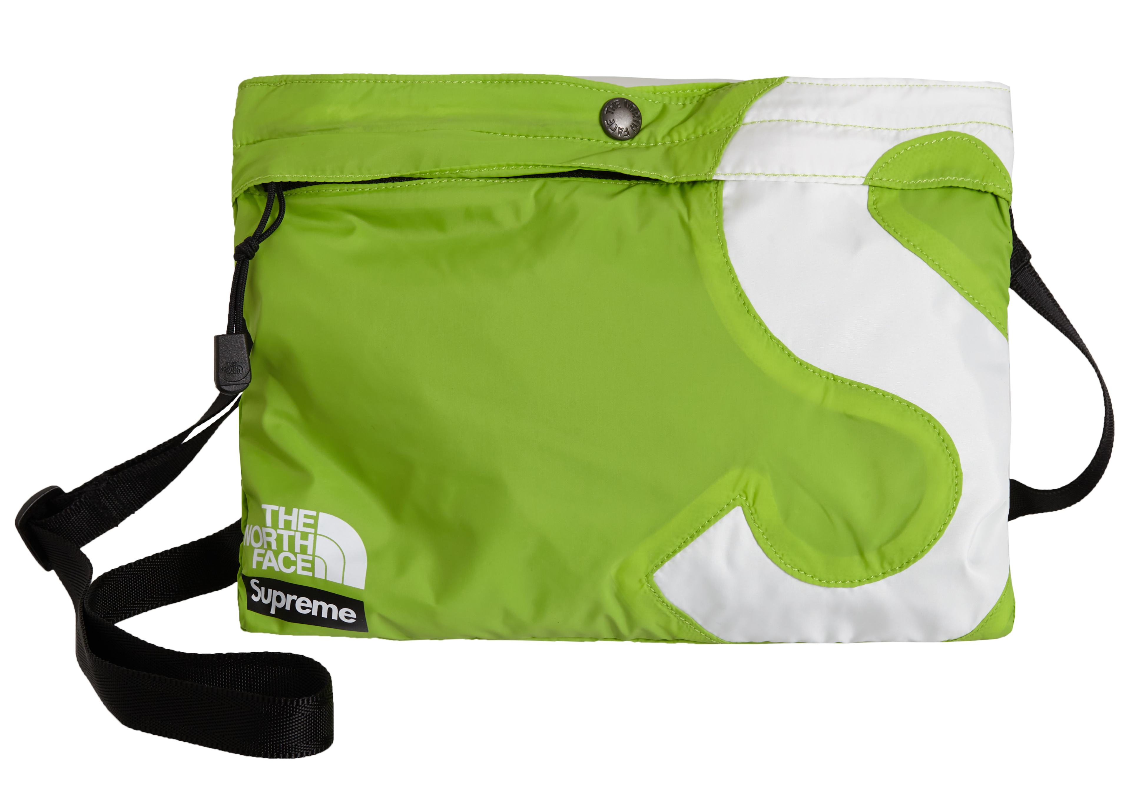 Supreme The North Face S Logo Shoulder Bag Lime - FW20 - US