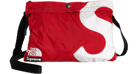 Supreme The North Face S Logo Shoulder Bag Red