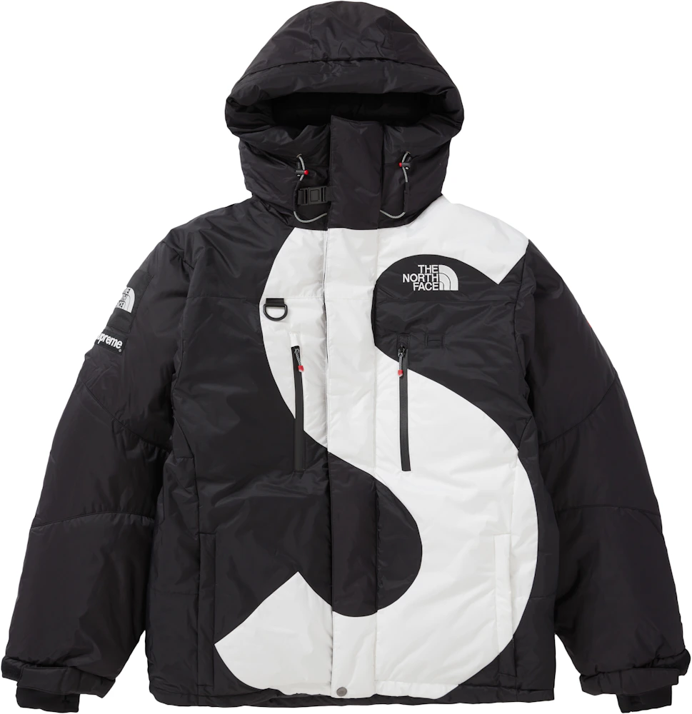 Supreme / The North Face S Logo Hooded Fleece Jacket Black Large FW20 TNF