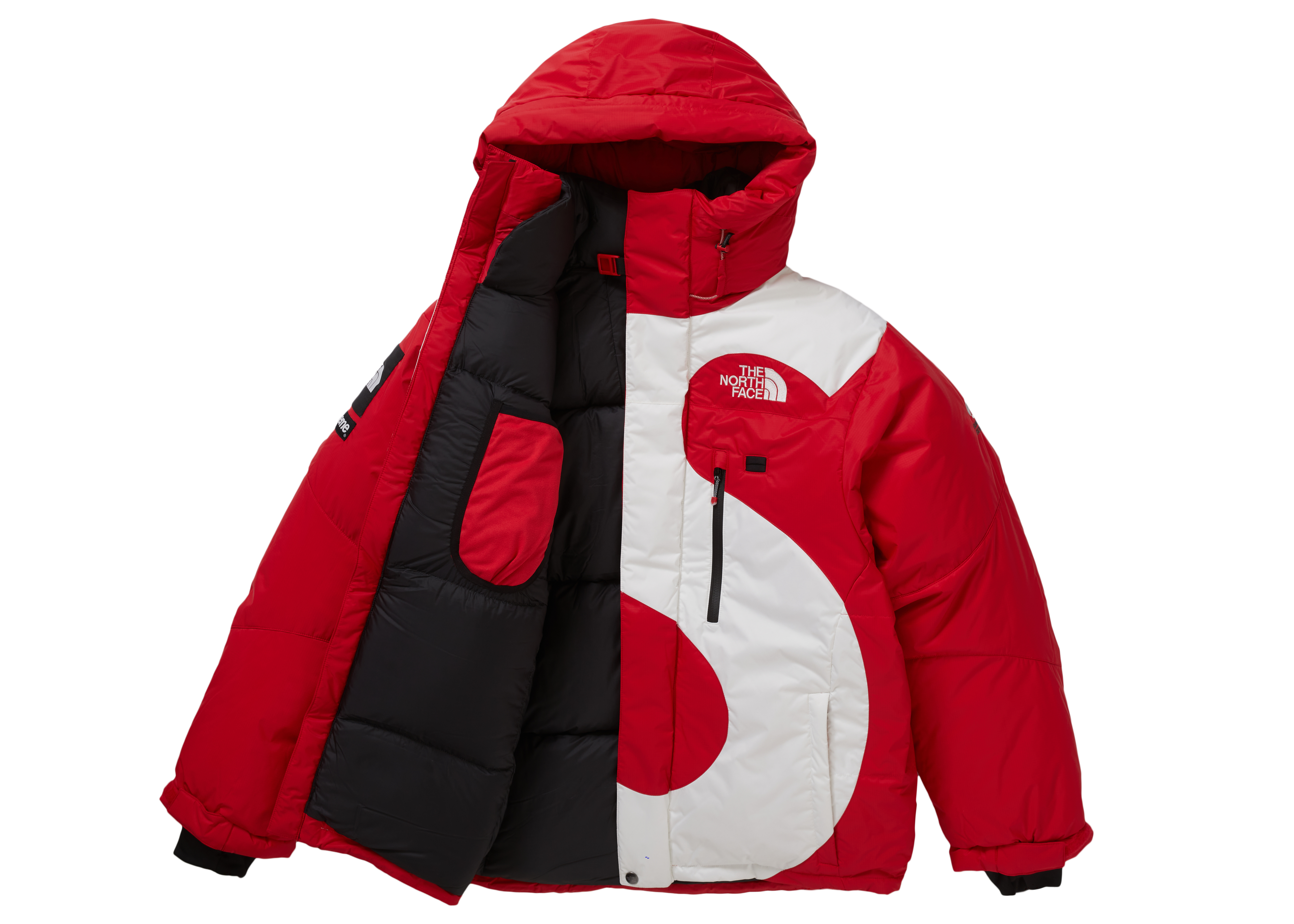 Supreme The North Face S Logo Summit Series Himalayan Parka Red 