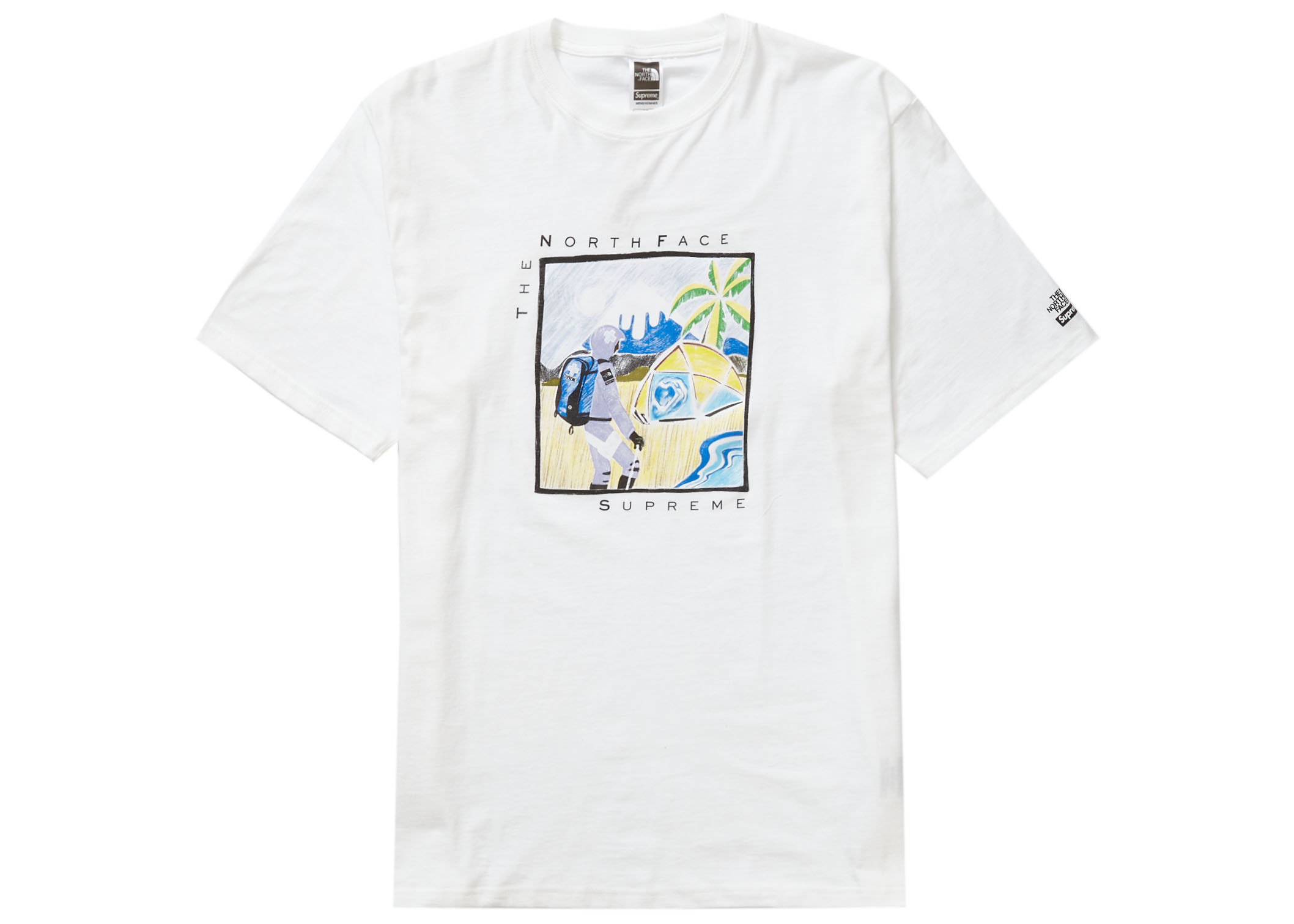 Supreme / The North Face Sketch S/S Tシャツ Tシャツ/カットソー(半袖/袖なし) 販売販促