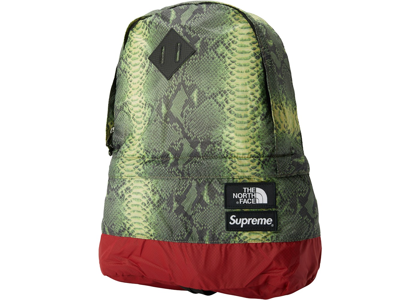 Supreme The North Face Snakeskin Lightweight Day Pack Green - SS18