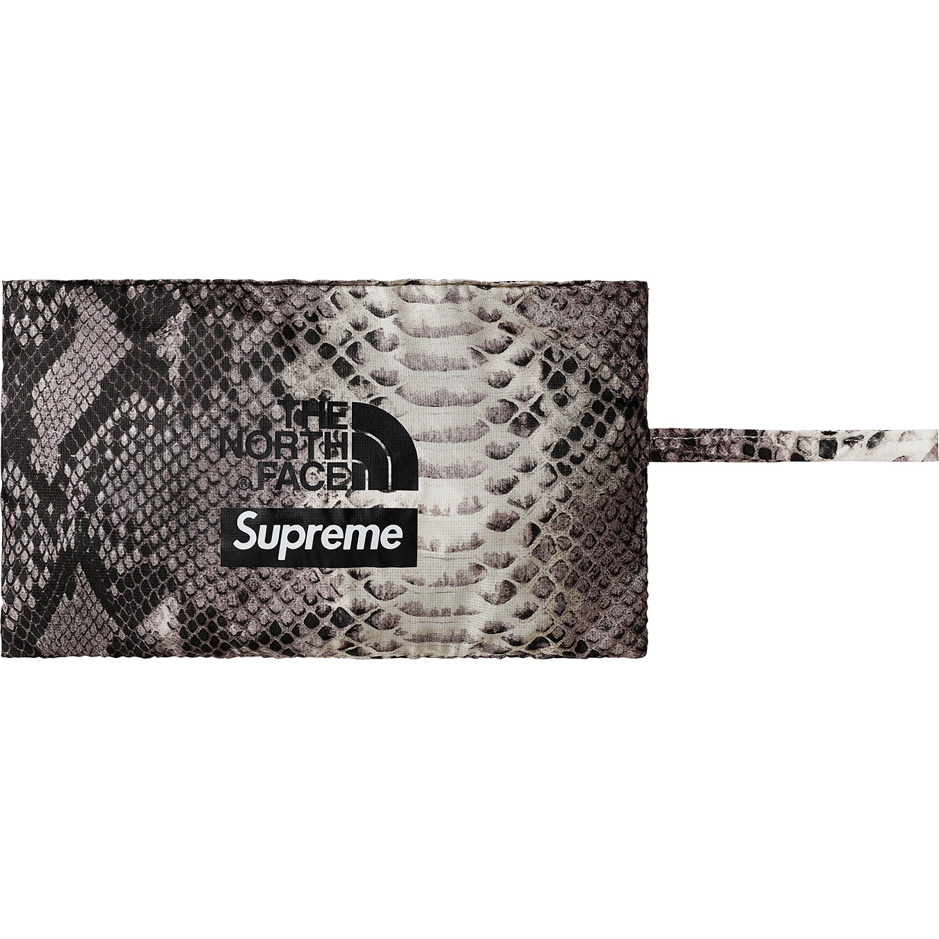 Supreme The North Face Snakeskin Packable Reversible Crusher Black 