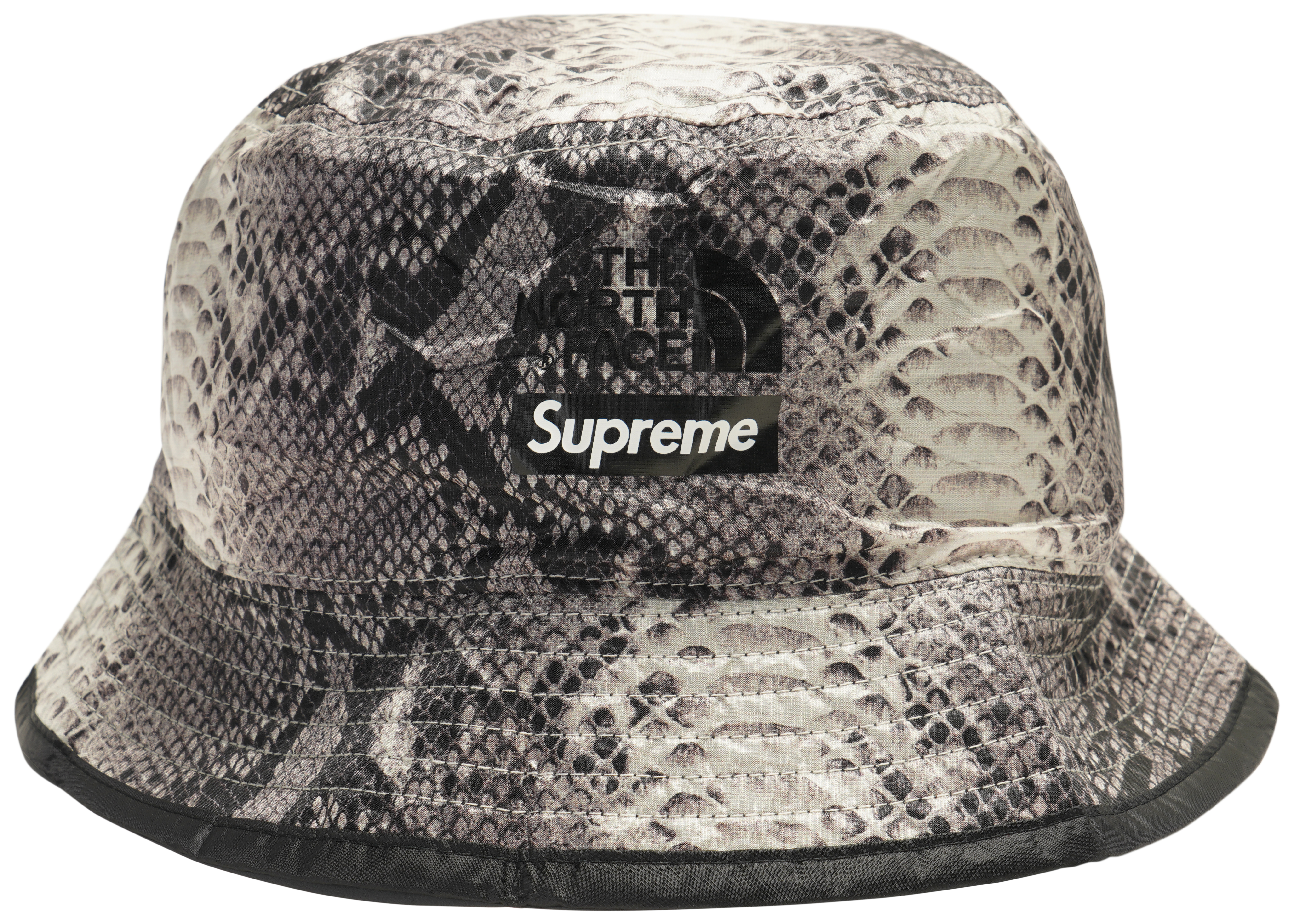 Supreme The North Face Snakeskin Packable Reversible Crusher Black
