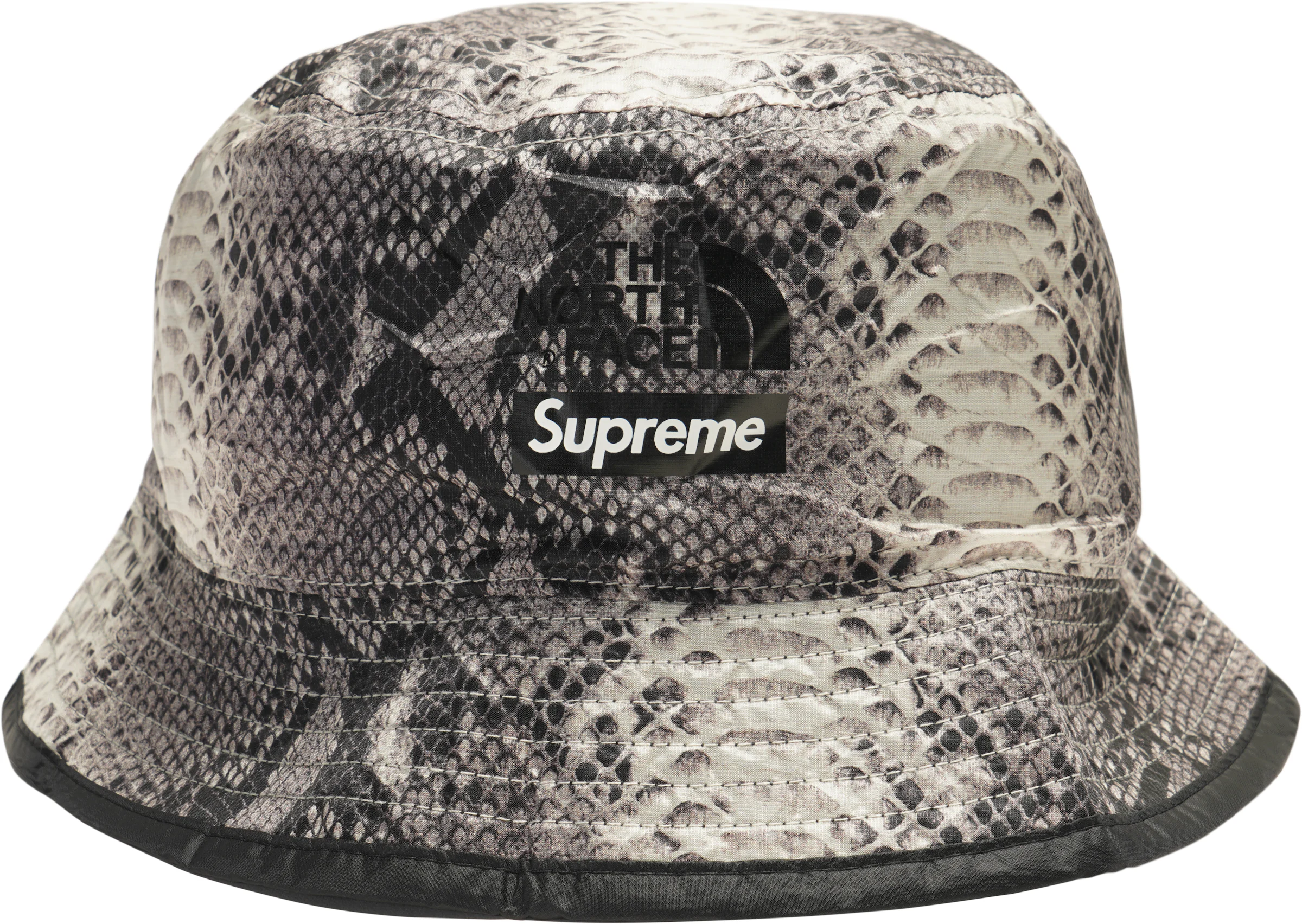 Supreme The North Face Snakeskin Packable Reversible Crusher Black