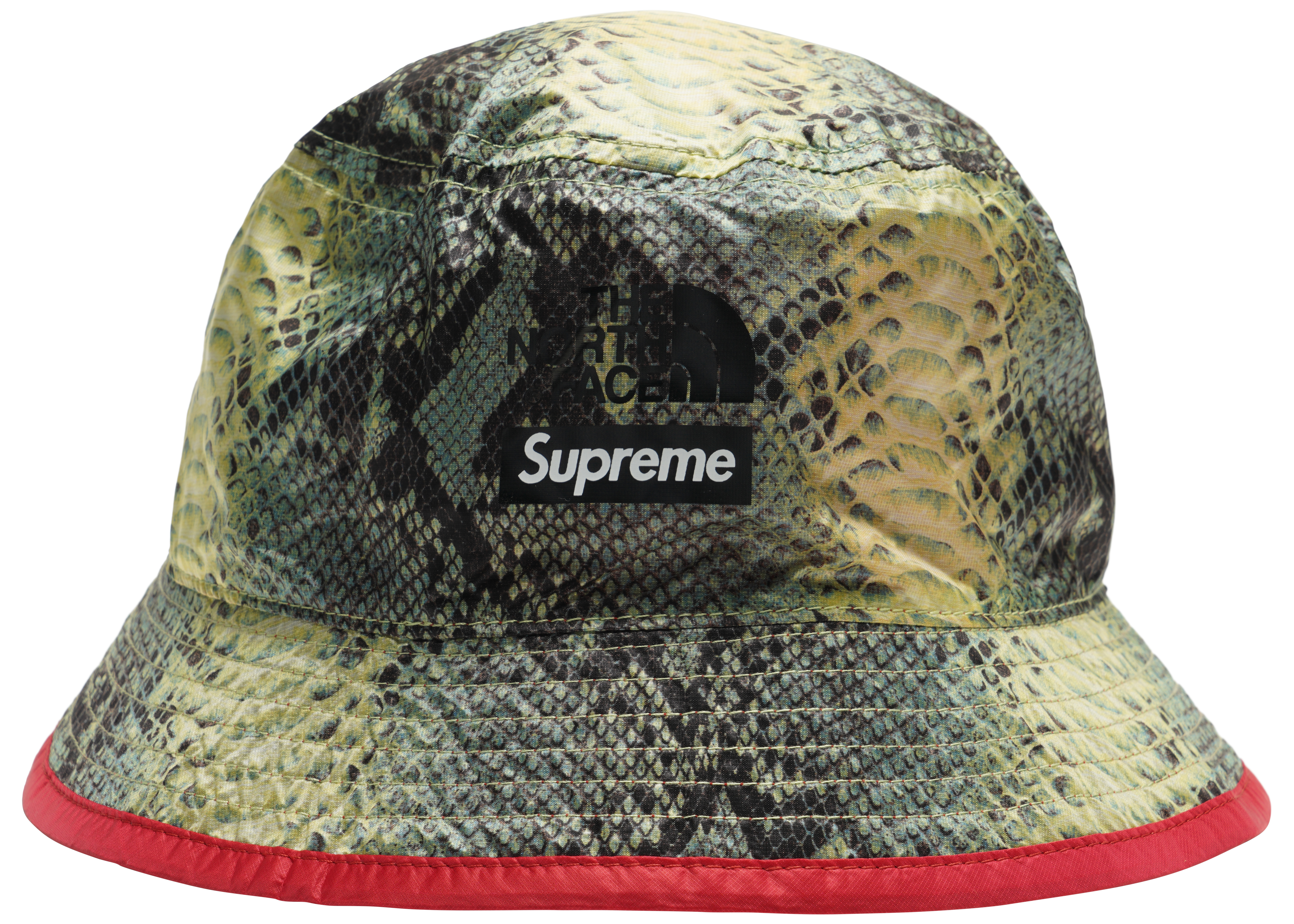 Supreme The North Face Snakeskin Packable Reversible Crusher Green