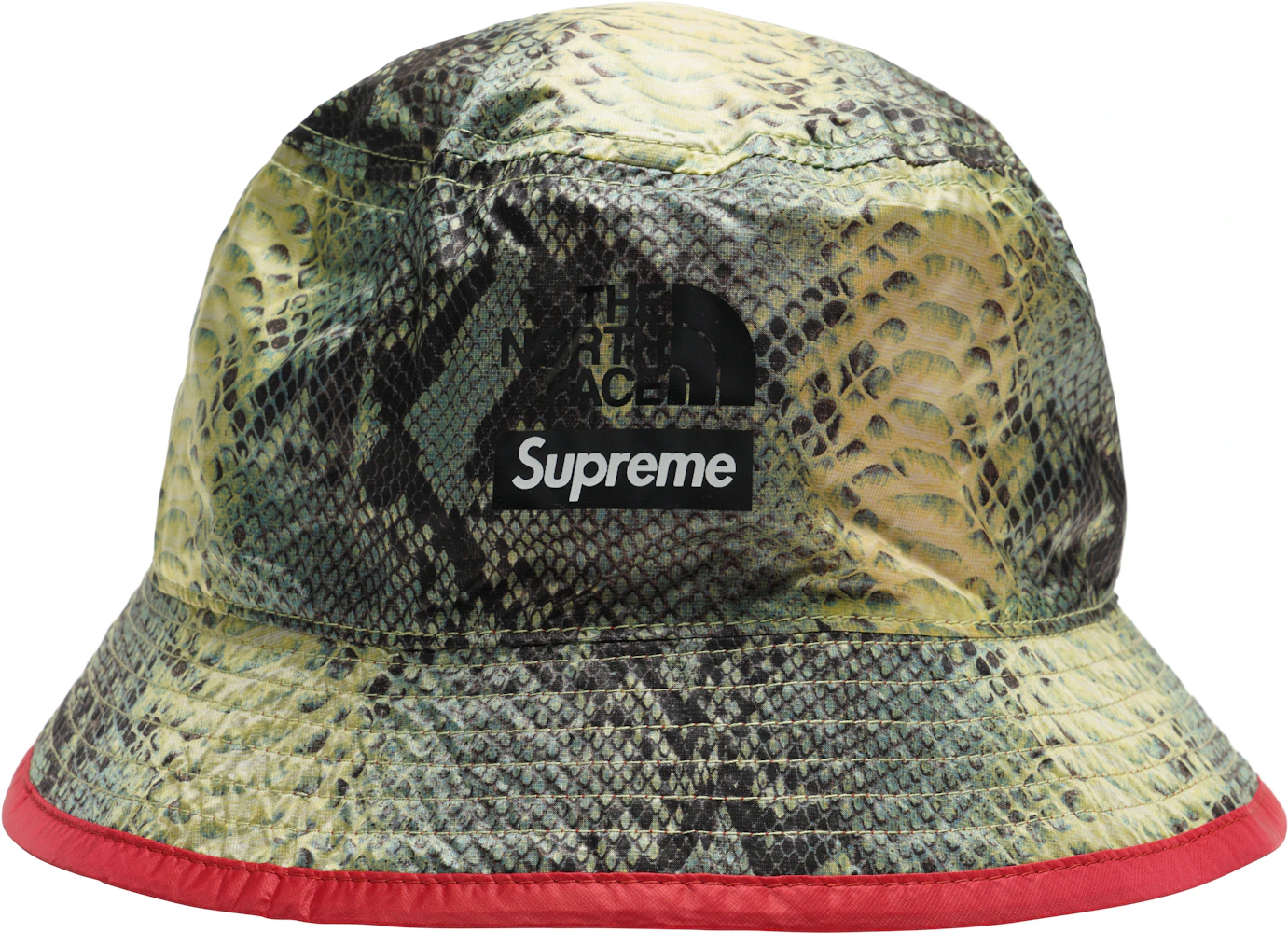 Supreme The North Face Snakeskin Packable Reversible Crusher Green ...
