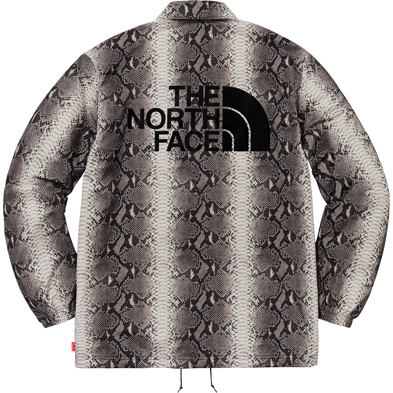 Supreme The North Face Snakeskin Taped Seam Coaches Jacket Black Men's -  SS18 - US