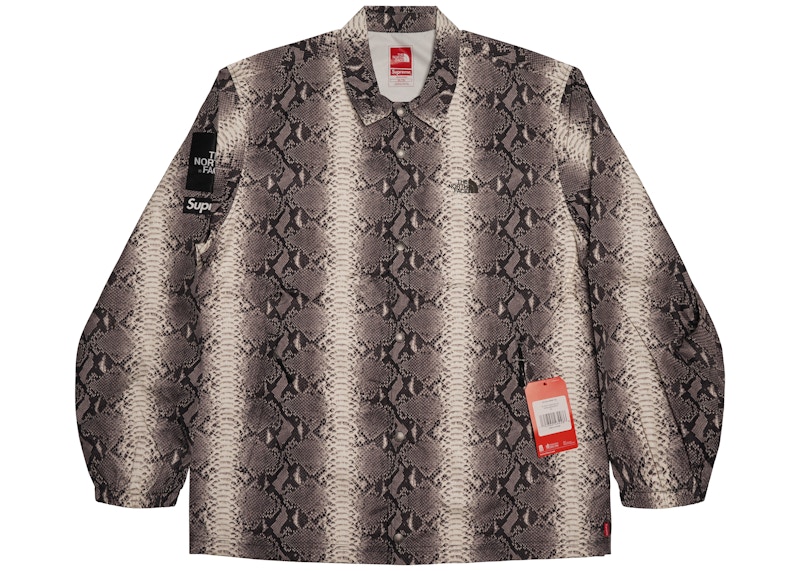 Supreme NORTH FACE 18SS Snakeskin Jacket-