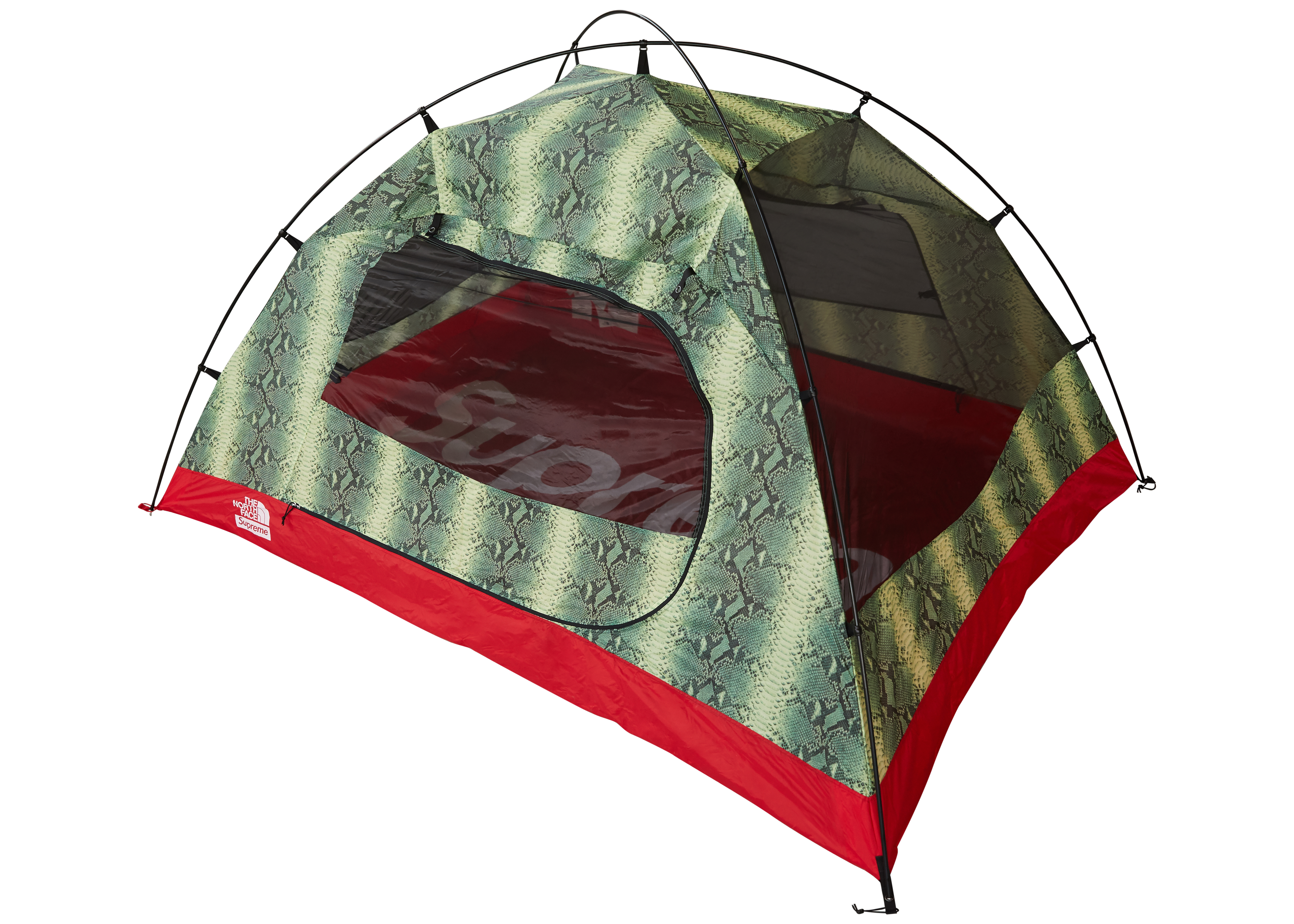 Supreme The North Face Snakeskin Taped Seam Stormbreak 3 Tent Green
