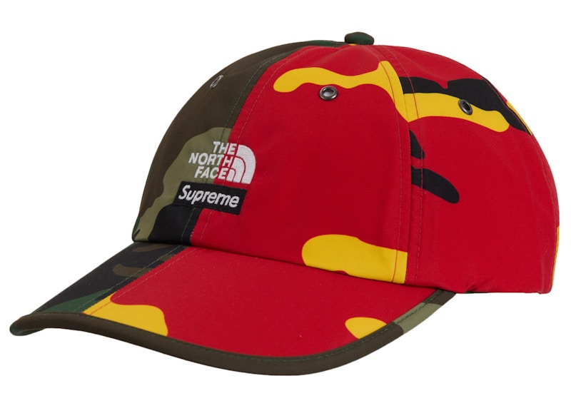 シュプリームSロゴキャップSupreme x The North Face Split 6-Panel