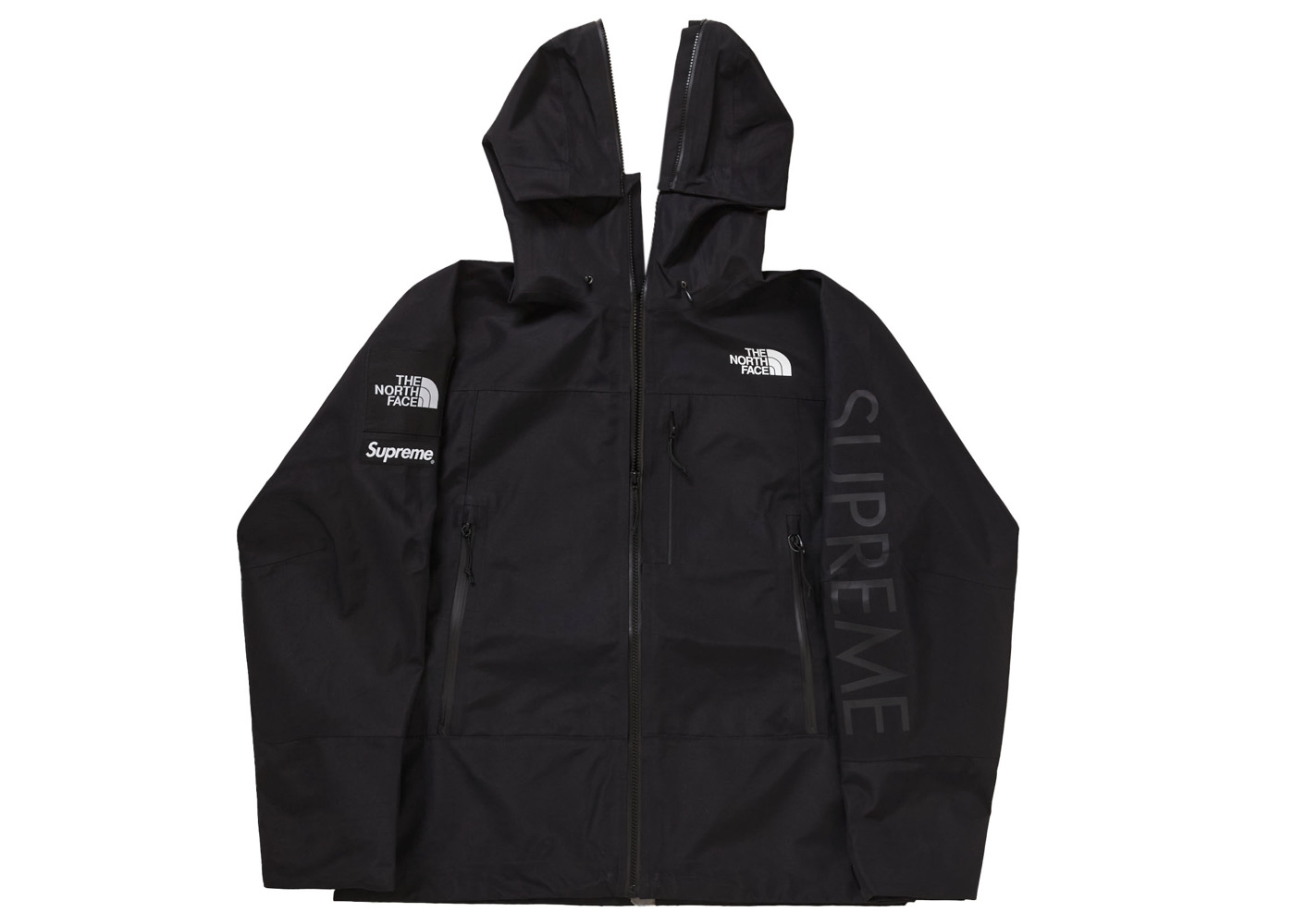 Supreme The North Face Split Taped Seam Shell Jacket Black メンズ ...