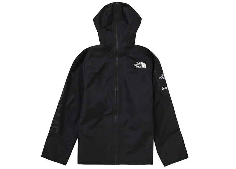 Supreme The North Face Split Taped Seam Shell Jacket Black Men's