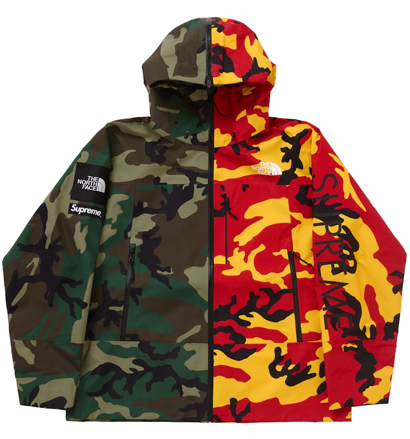 Camo Supreme X North Face Boots Supreme The North Face Split Taped