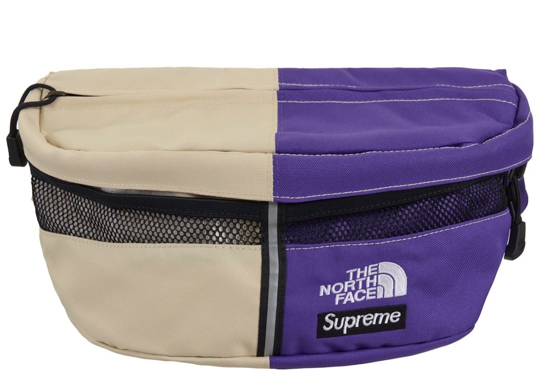Pre-owned Supreme The North Face Split Waist Bag White In Tan