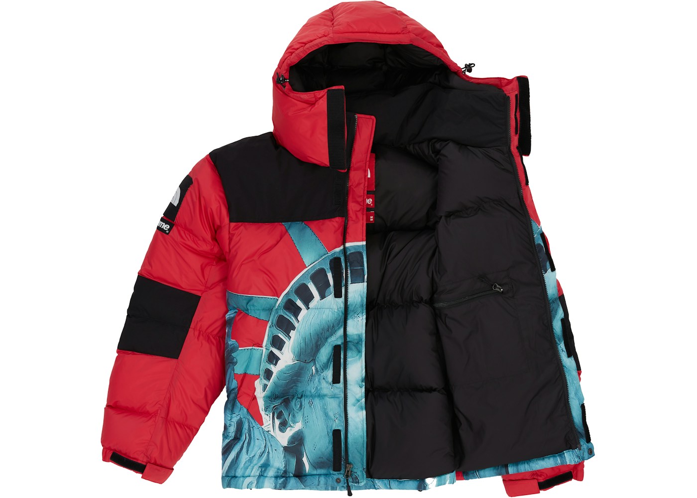 Supreme The North Face Statue Of Liberty Baltoro Jacket Red Fw19 Supreme The North Face Statue Of Liberty Baltoro Jacket Red Fw19