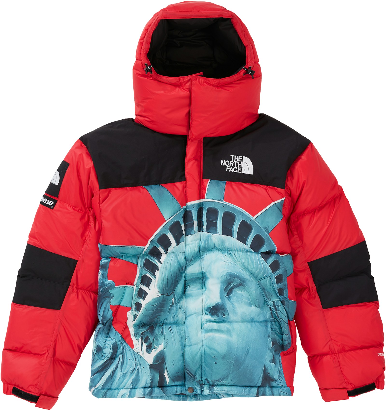 Supreme The North Face Statue of Liberty Baltoro Jacket Red - FW19