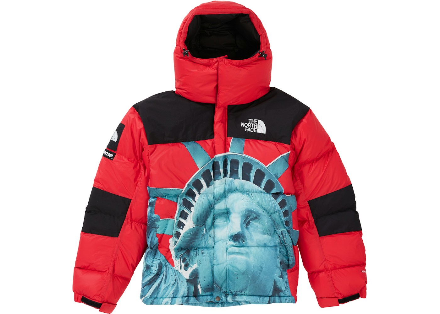 Supreme The North Face Statue Of Liberty Baltoro Jacket Red Fw19 Supreme The North Face Statue Of Liberty Baltoro Jacket Red Fw19