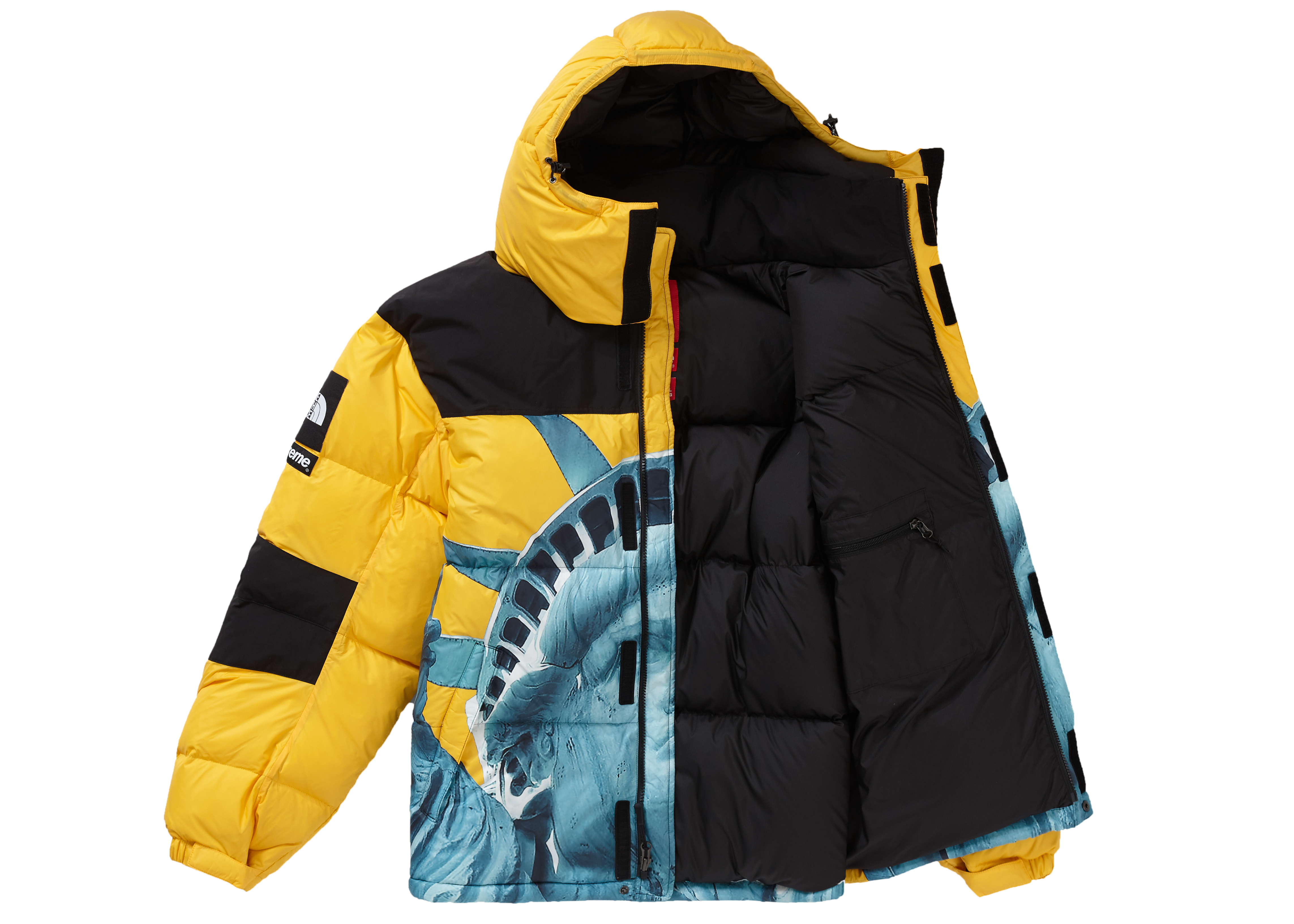 Supreme The North Face Statue of Liberty Baltoro Jacket Yellow ...