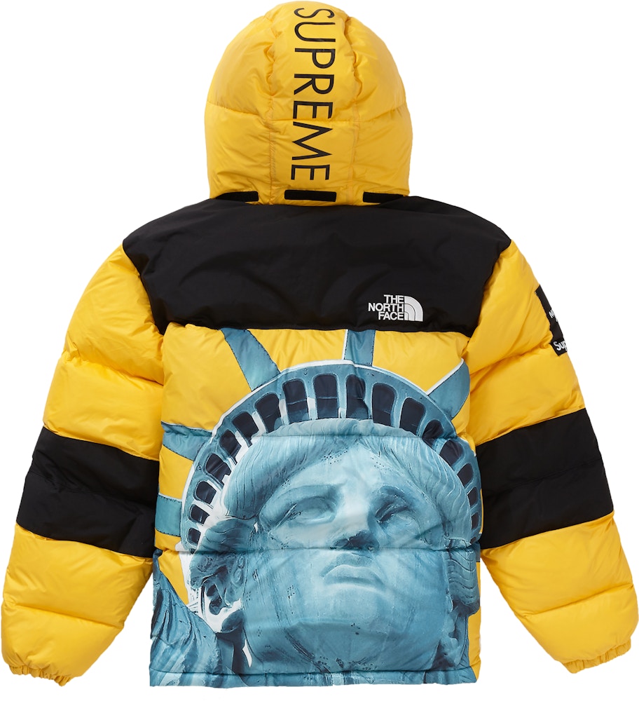 Supreme The North Face Statue of Liberty Baltoro Jacket Yellow - FW19