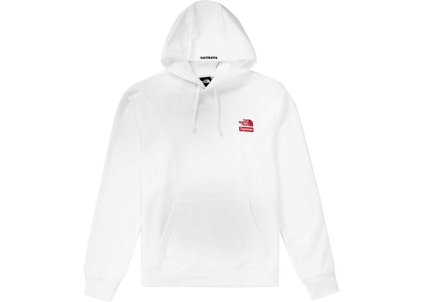 Supreme The North Face Statue Of Liberty Hooded Sweatshirt White Fw19