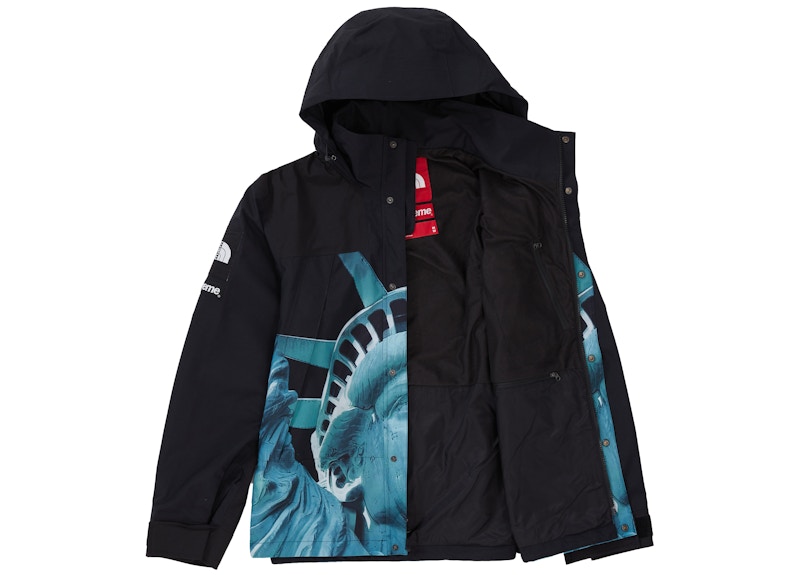 Supreme The North Face Statue of Liberty Mountain Jacket Black