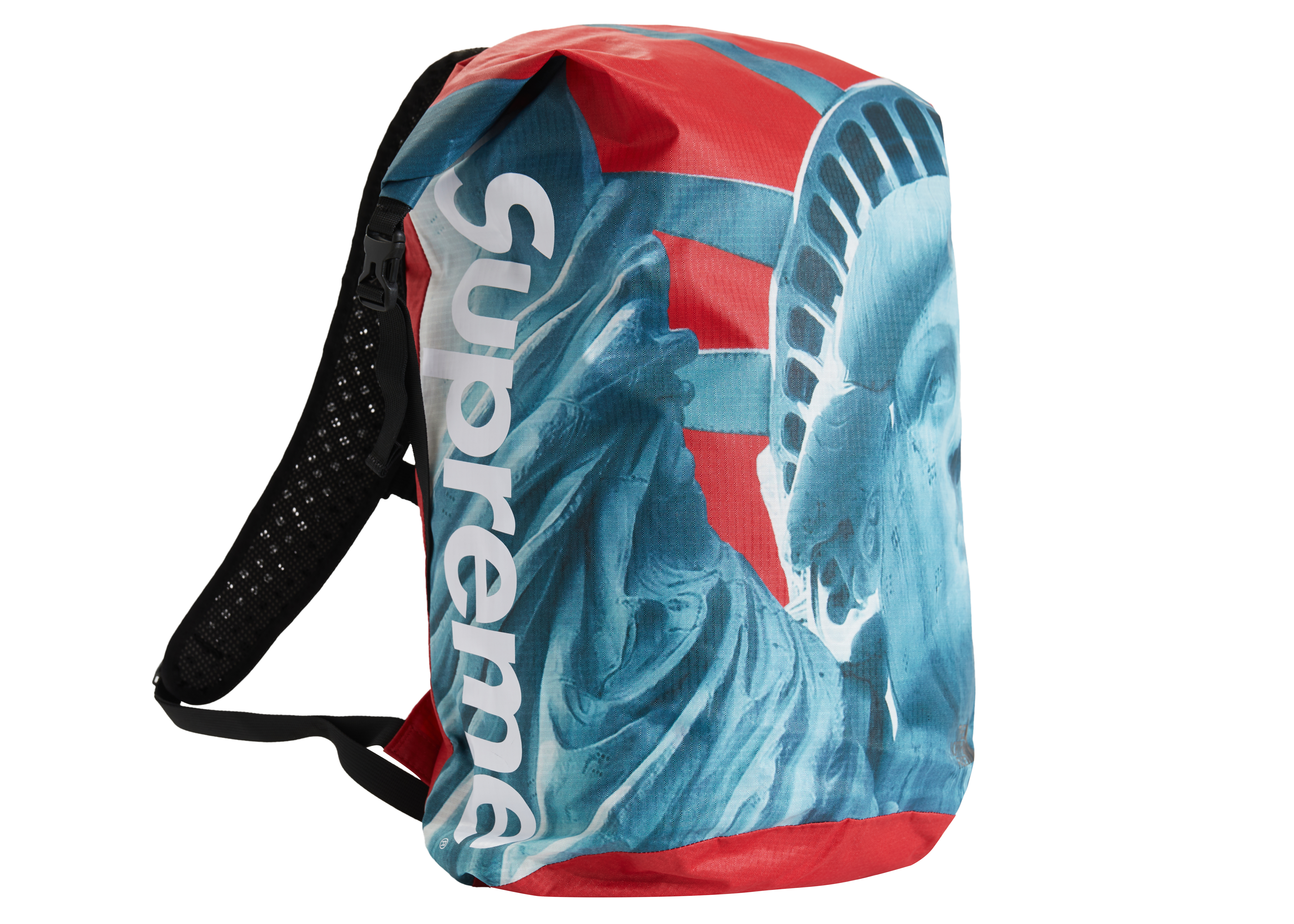 Supreme The North Face Statue of Liberty Waterproof Backpack Red ...