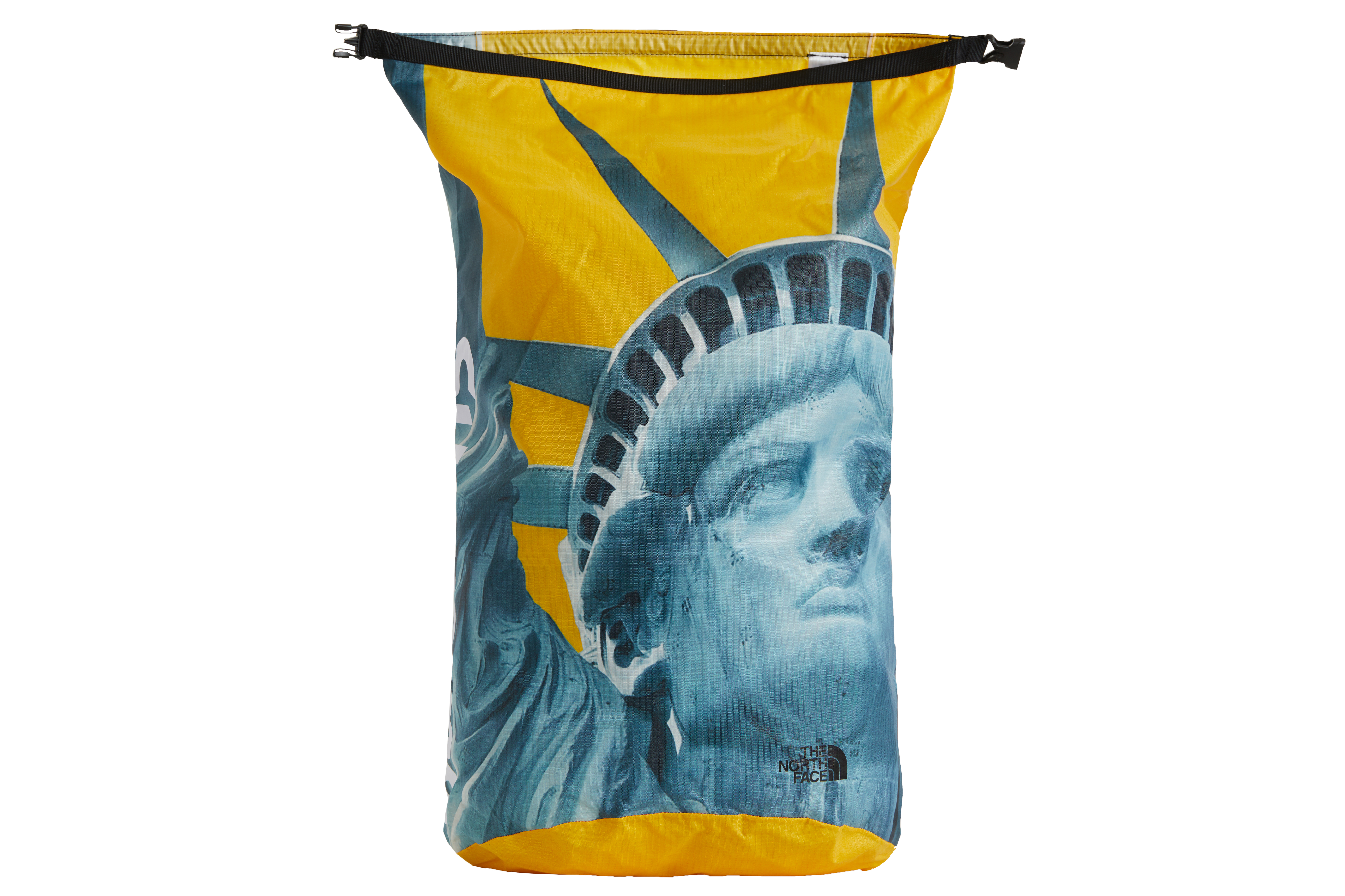 Supreme The North Face Statue of Liberty Waterproof Backpack Yellow