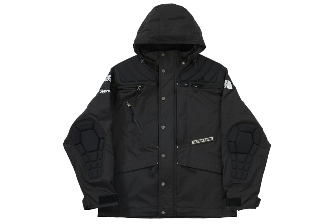 Pre-owned Supreme The North Face Steep Tech Apogee Jacket (fw22) Black