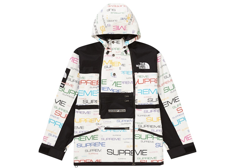 Supreme The North Face Steep Tech Apogee Jacket White Men's - FW21