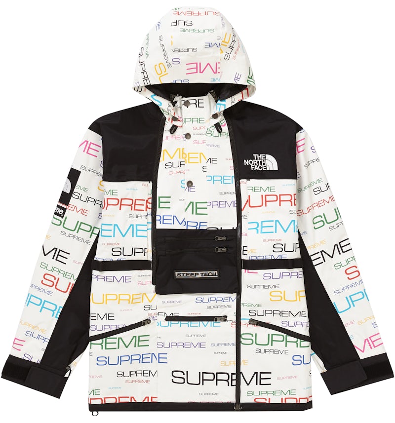 Supreme The North Face Steep Tech Apogee Jacket White Men's FW21