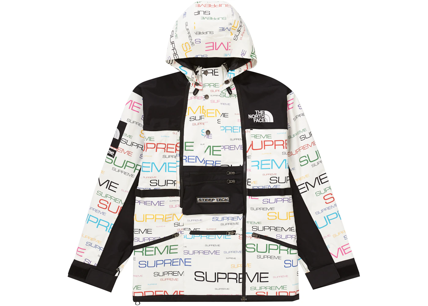 Supreme The North Face Steep Tech Apogee Jacket White Men's FW21