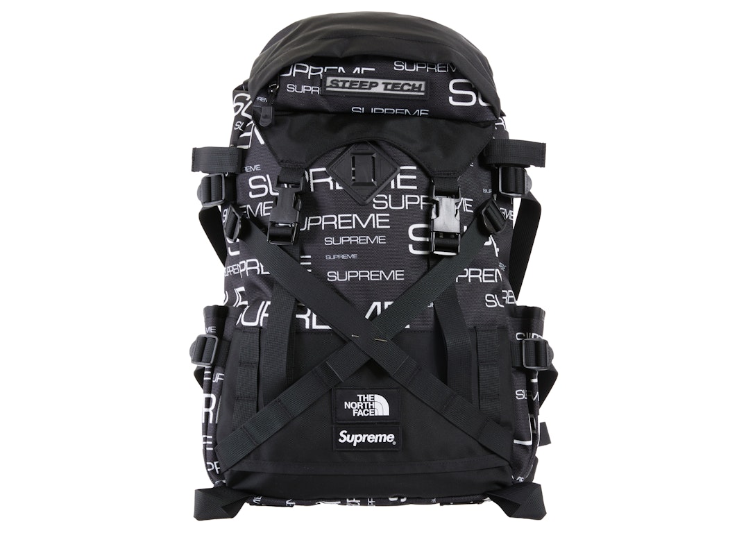 Pre-owned Supreme The North Face Steep Tech Backpack (fw21) Black