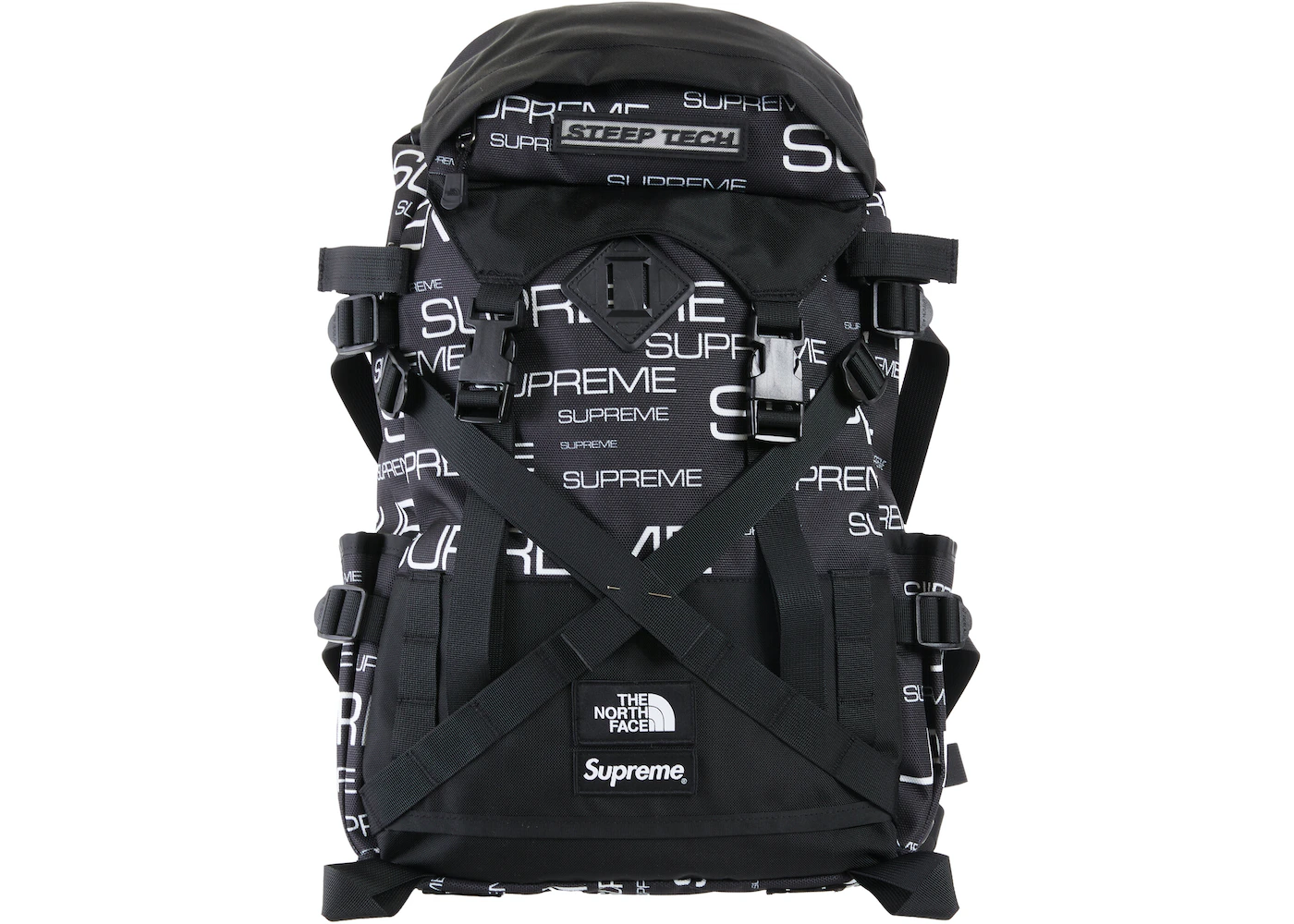 Centimeter Th Supersonische snelheid Supreme The North Face Steep Tech Backpack (FW21) Black - FW21 - US