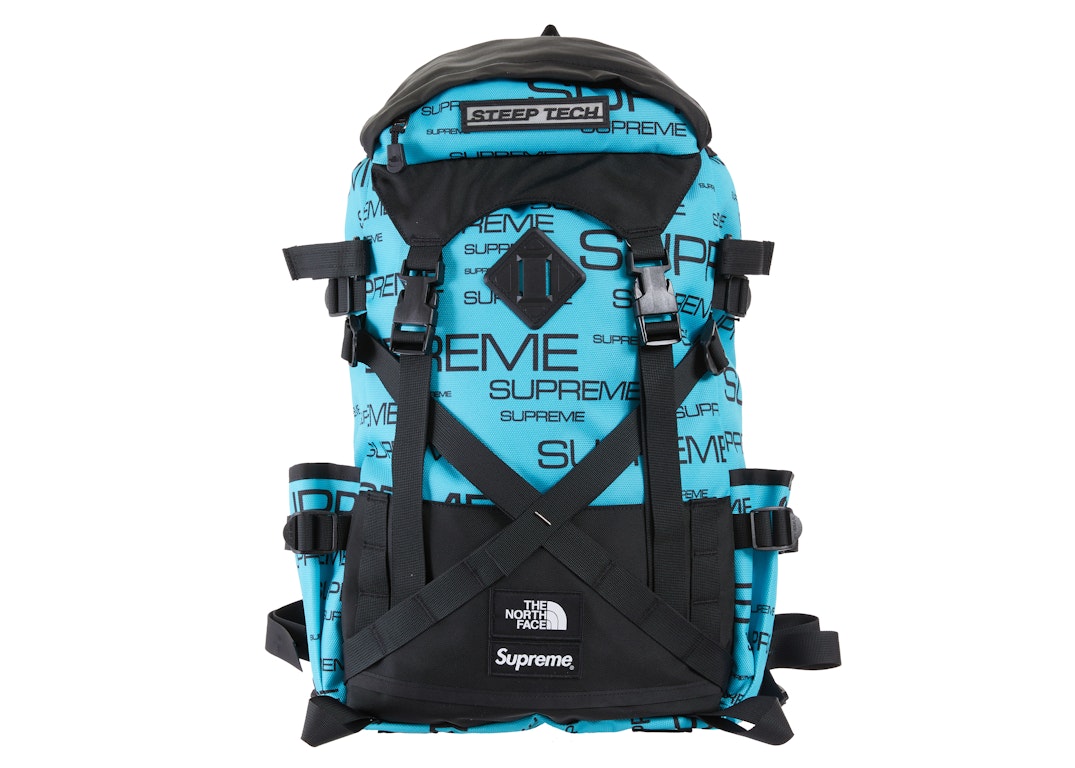 Pre-owned Supreme The North Face Steep Tech Backpack (fw21) Teal