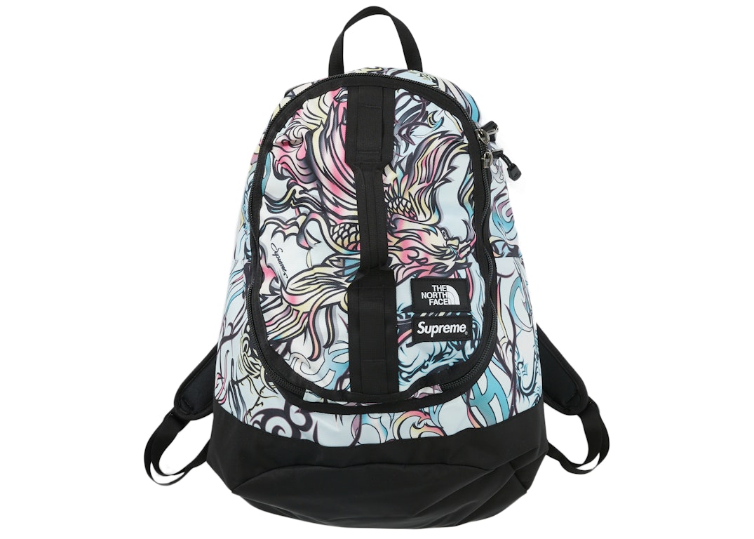 Pre-owned Supreme The North Face Steep Tech Backpack (fw22) Multicolor Dragon